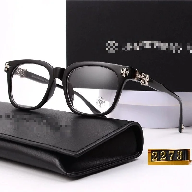 Chrome Hearts Cross Frame Eyeglasses Black